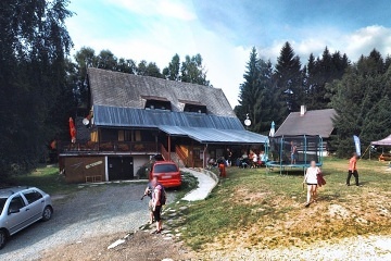 Horsk chata Start - Detn v Orlickch horch